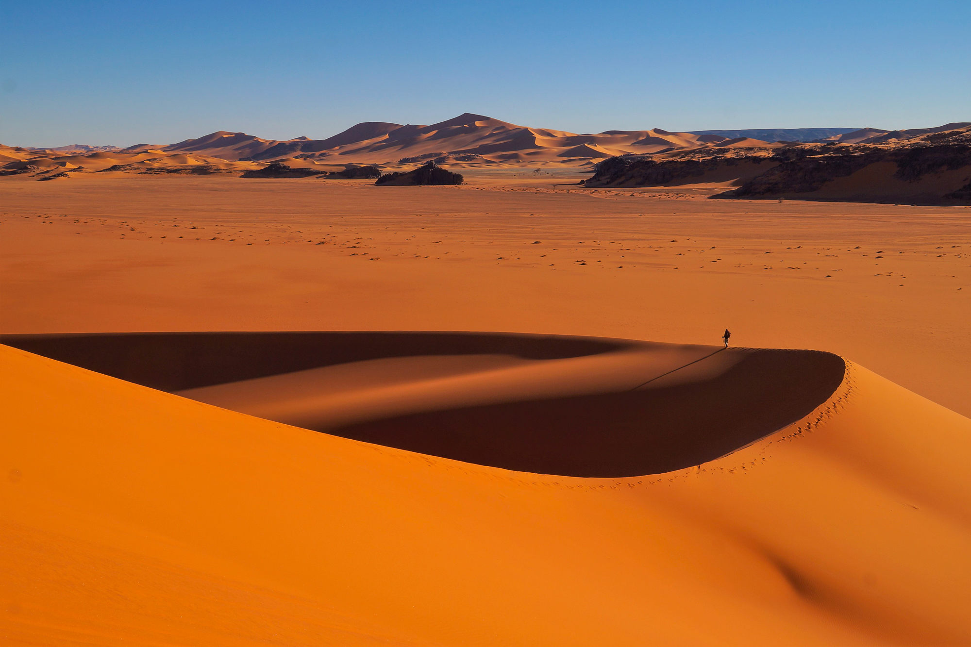 Désert de la Tadrart en Algérie par Louis-Marie Blanchard