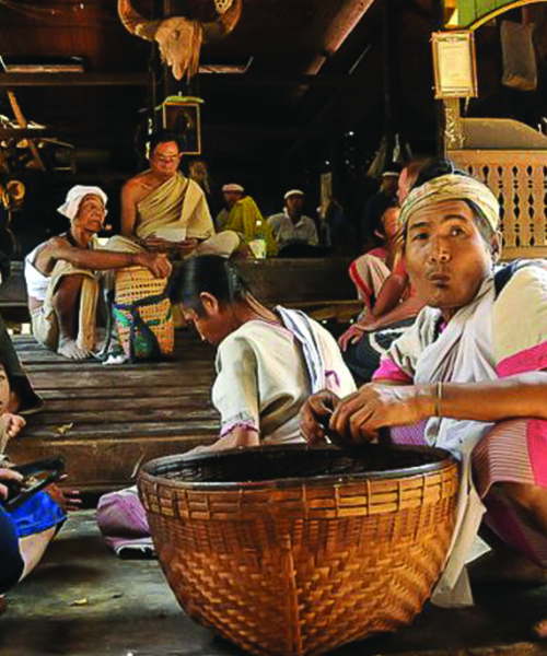 Rencontres ethniques en Thaïlande le long de la frontière birmane