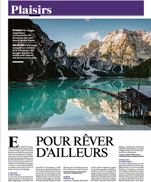 Le Journal du dimanche - Pour rêver d'ailleurs