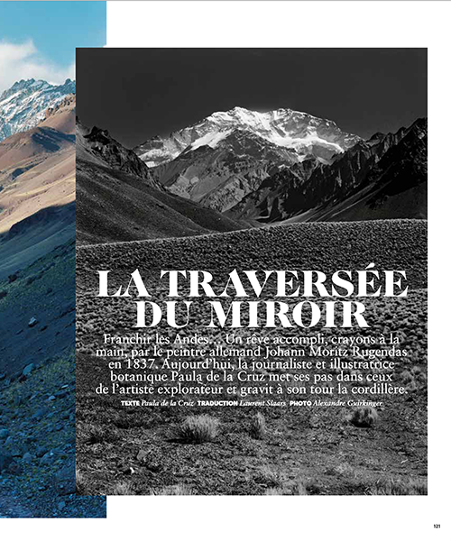 Magazine Air France - Les Andes, la traversée du miroir 