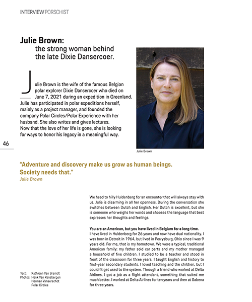 Interview Julie Brown - Porschist