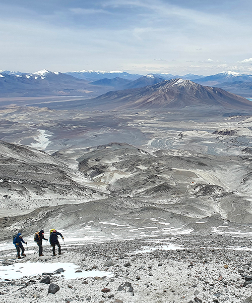 Ascension de l'ojos del salado