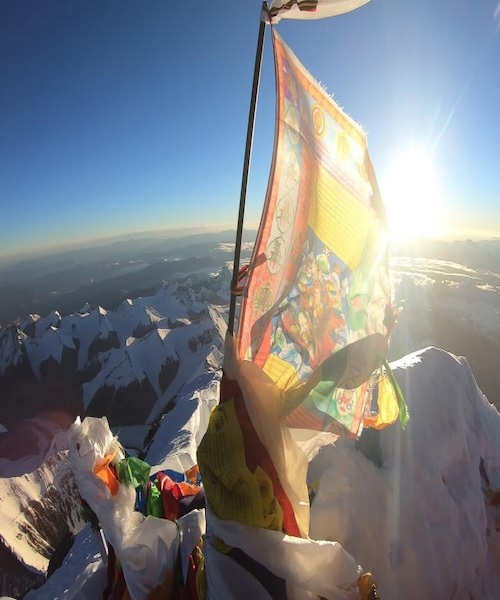 Sommet de l'Everest