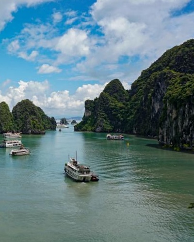 Ile de Cat Ba et baie de Lan Ha