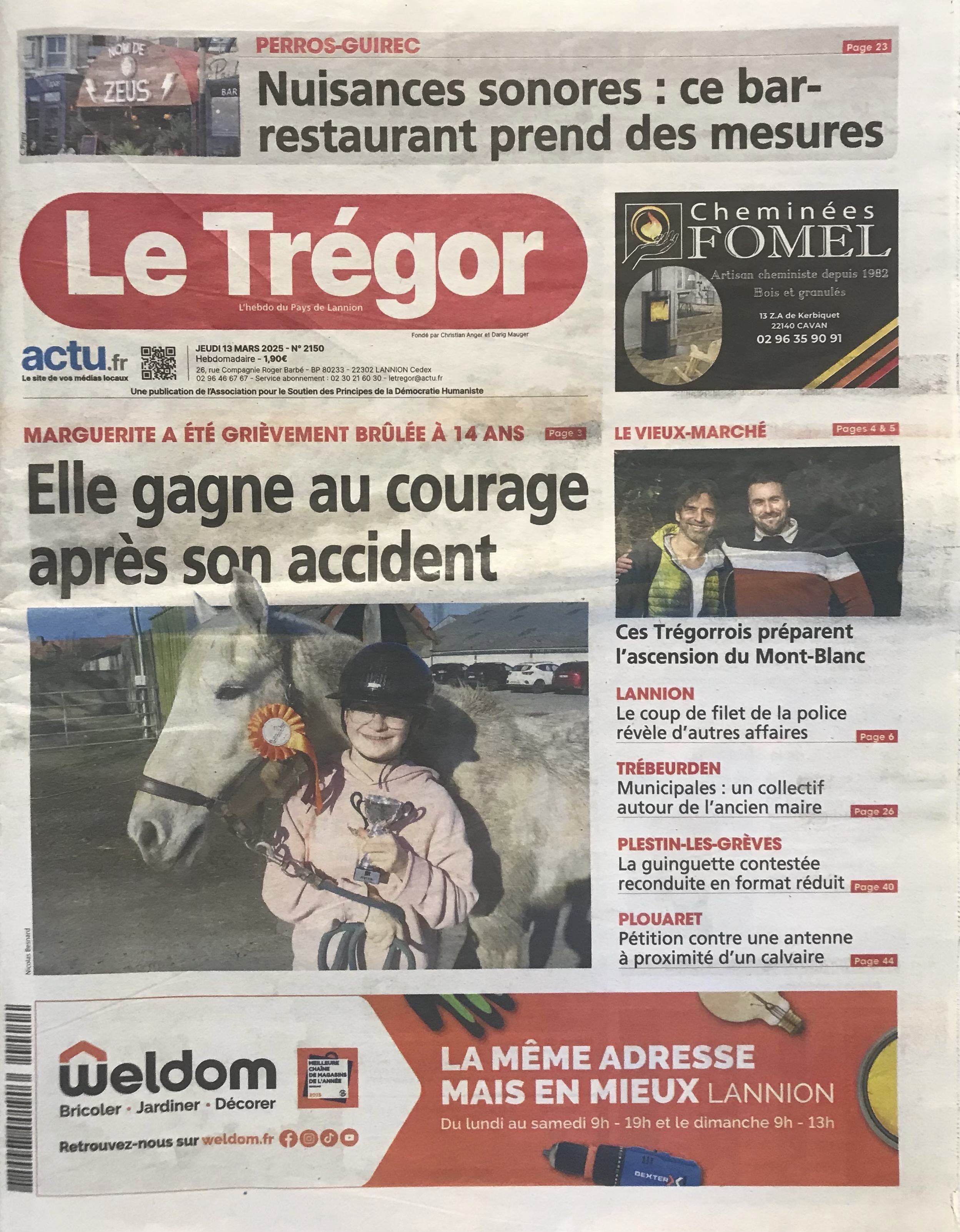 Article de presse sur Eric Bonnemee et Secret Planet