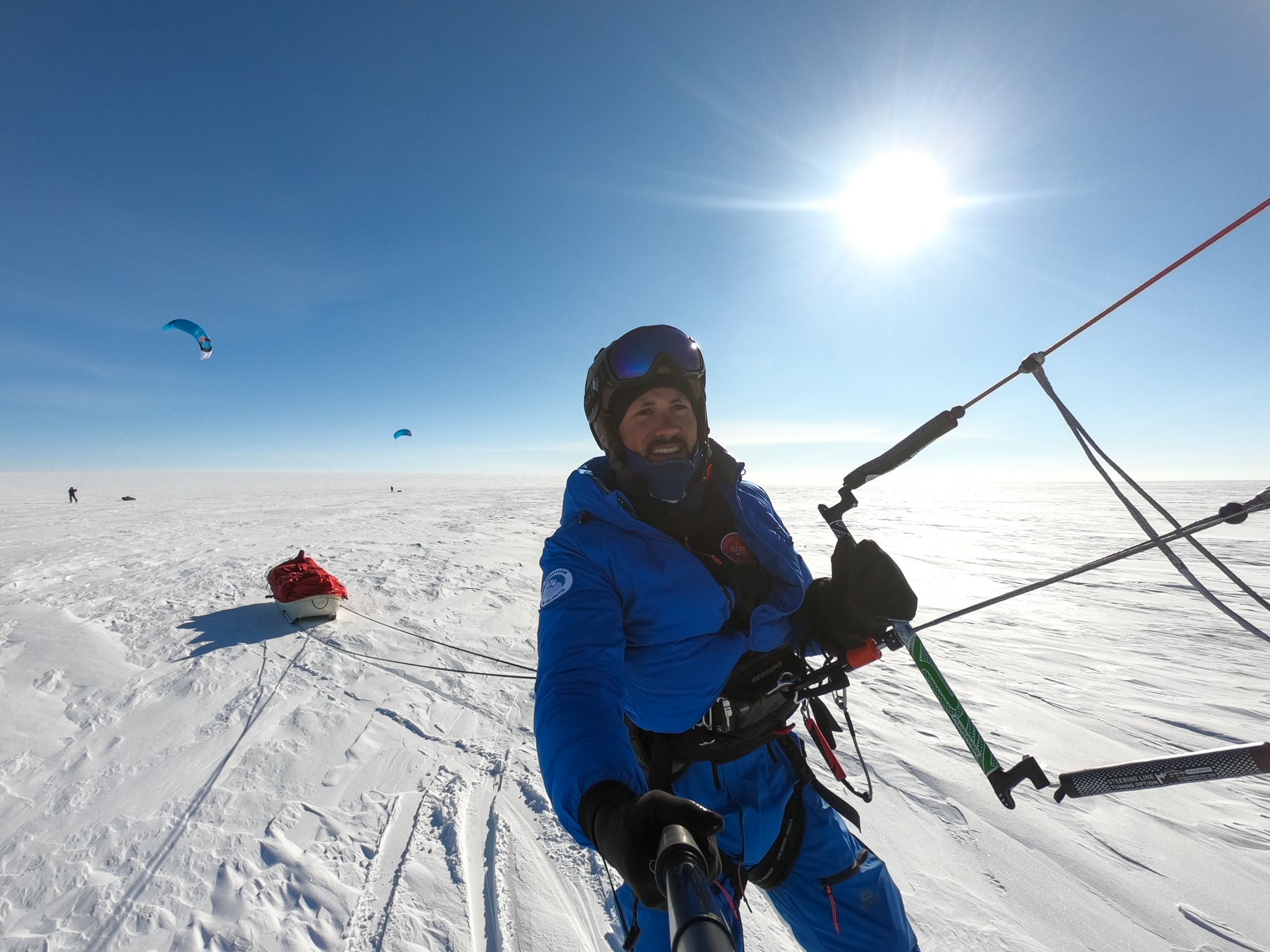 Traversée du Groenland en ski-kite Matthieu Tordeur