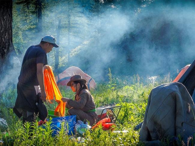 Bivouac mystique en Mongolie © Eric Bonnem