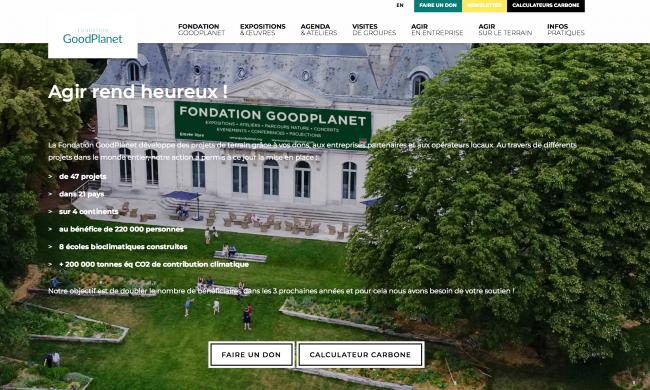 Fondation GoodPlanet - Home page