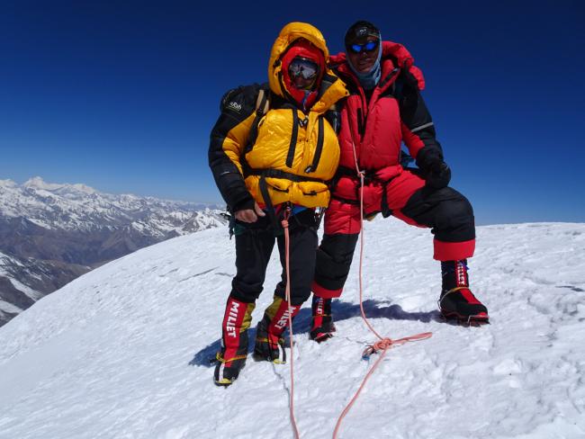Sommet de l'Himlung Himal